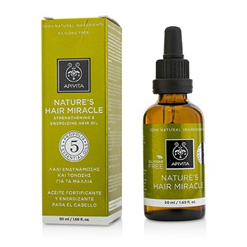 Nature's Hair Miracle Strengthening & Energizing Hair Oil with Propolis (Exp. Date: 08/2019)