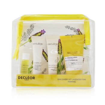 Lavende Fine Firming Discovery Kit: Oil Serum 5ml+ Day Cream 15ml+ Flash Mask 15ml+ Bath & Shower Gel 50ml